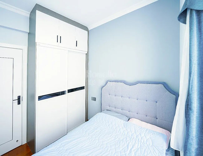 95㎡三居，靈活改造裝飾架構，塑造簡約輕便的小家